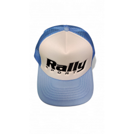 RALLY SPORT TRUCKER gyerek sapka, világoskék